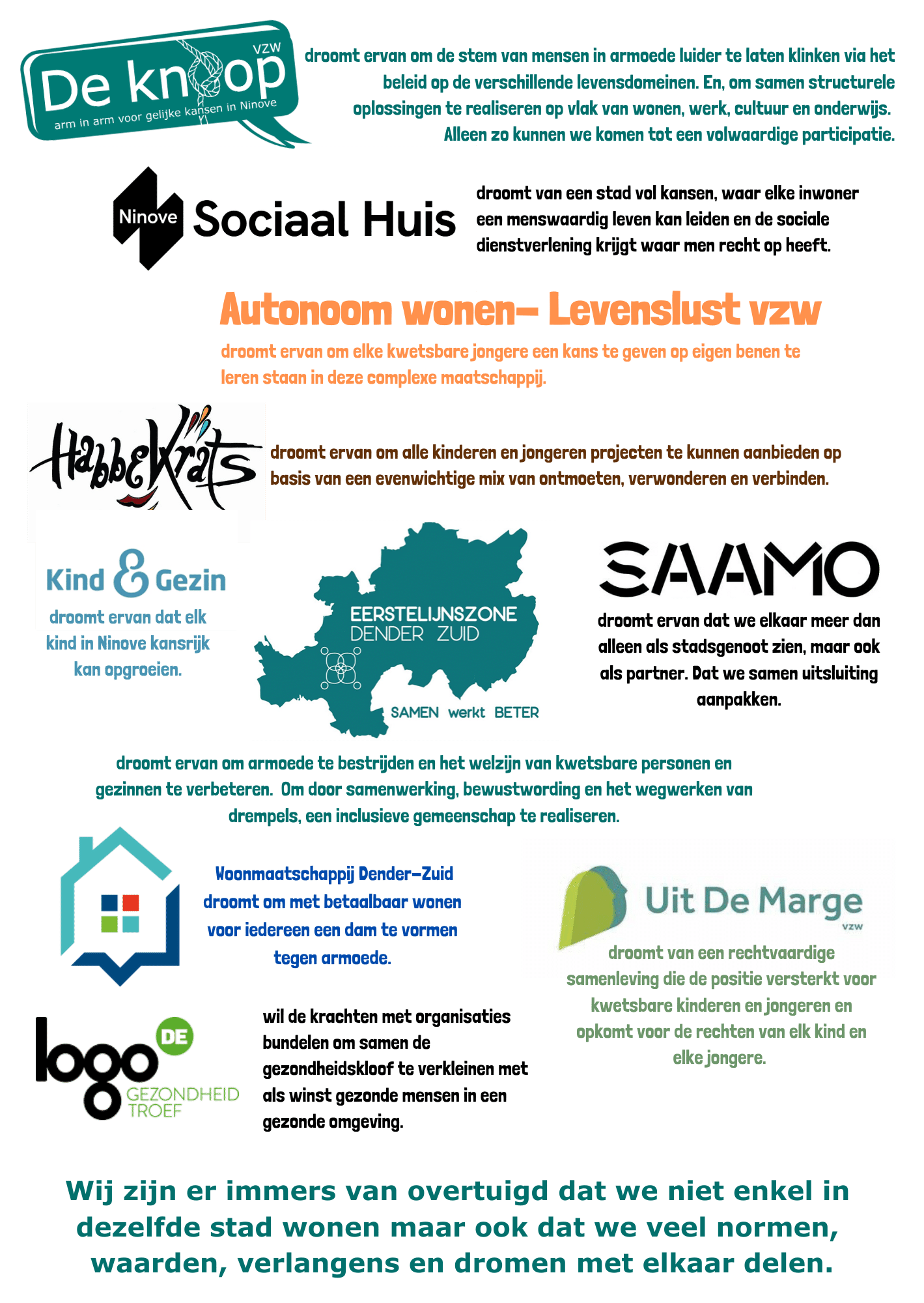 Dag van de armoede pamflet