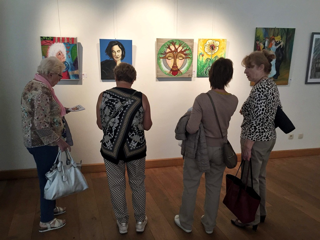 Bezoek tentoonstelling Kunst Ateljee +3 